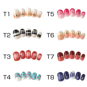 ジェルチップネイル Tタイプ T15