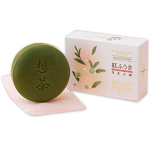想茶石けん 紅ふうき