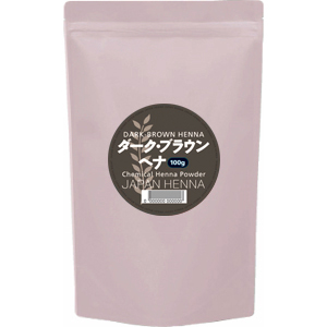 ジャパンヘナ ダークブラウンヘナ 100g