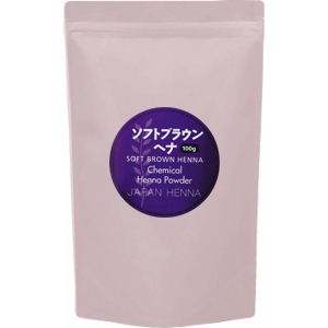 ジャパンヘナ ソフトブラウンヘナ 100g