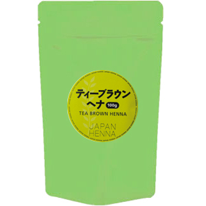 ジャパンヘナ ティーブラウンヘナ 100g