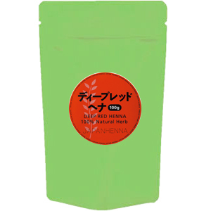 ジャパンヘナ ディープレッドヘナ 100g