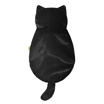 蓄熱式エコ湯たんぽ ぬくぬく 猫型 ブラック