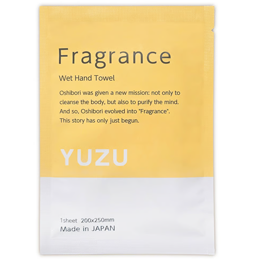Fragrance おしぼり ユズ 100枚入