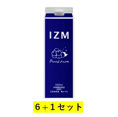 【6+1】IZM 酵素ドリンク ベリーベリーテイスト