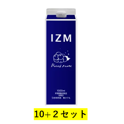 【10+2】IZM 酵素ドリンク ベリーベリーテイスト