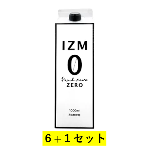【6+1】IZM 酵素ドリンク ZERO 1000ml