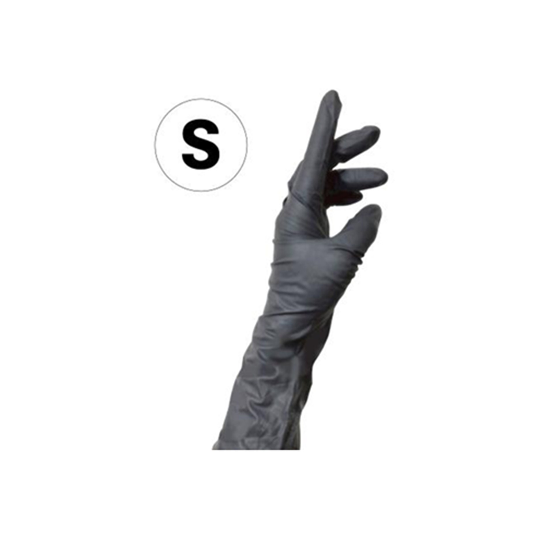 Nitrile Black Pro.Long 50���� S